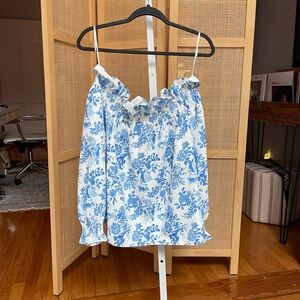 Tuckernuck Off the Shoulder Marguerite Blouse